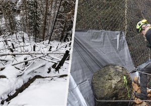 Masivní požár Českého Švýcarka napáchal velké škody: Pád obřího balvanu, zavřená soutěska i nebezpečné skály