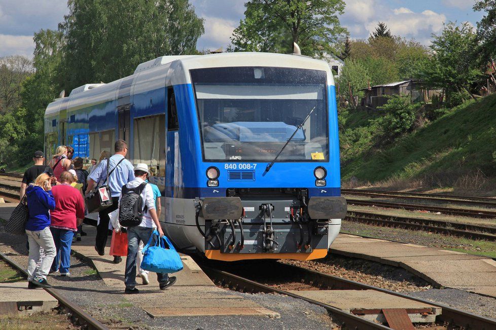 Vlak Českých drah (ilustrační foto)