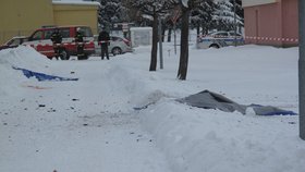 K neštěstí došlo na sídlišti U Nádraží v Českých Velenicích