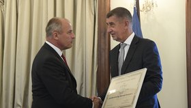 Premiér Andrej Babiš předal 22. července 2020 v Praze ceny Bezpečnostní rady státu za významný přínos v oblasti bezpečnostní politiky ČR pro rok 2020.