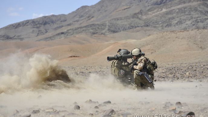 Příslušníci 601. skupiny speciálních sil generála Moravce v Afghanistánu - ilustrační snímek
