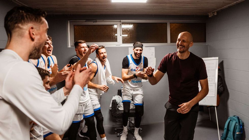 Česká radost po výhře nad Estonskem