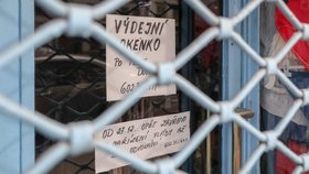 Následkem opatření proti covidu-19 byly uzavřené maloobchodní prodejny v Česku