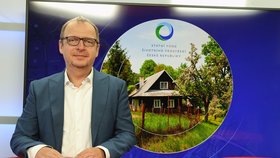 Šéf Státního fondu životního prostředí Petr Valdman v pořadu Epicentrum, (8.08.2023).
