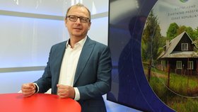 Šéf Státního fondu životního prostředí Petr Valdman v pořadu Epicentrum