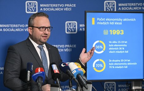 Ministr práce a soc. věcí Marian Jurečka (KDU-ČSL)