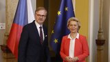 Šéfka EK v Praze: Účast na summitu k Zelené dohodě. I potvrzení českého plánu obnovy