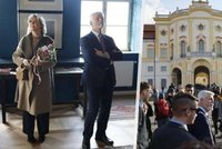 Pavel s Evou na zámku a v unikátní laboratoři. Prezident v Plzni navštívil i Škodovku
