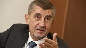 Ministr financí Andrej Babiš