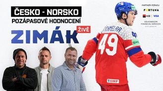 Zimák ŽIVĚ: Česko musí změnit myšlení vůči MS, zlepšovat mladé hráče je víc než výsledek! Zimák ŽIVĚ: Česko musí změnit myšlení vůči MS, zlepšovat mladé hráče je víc než výsledek!