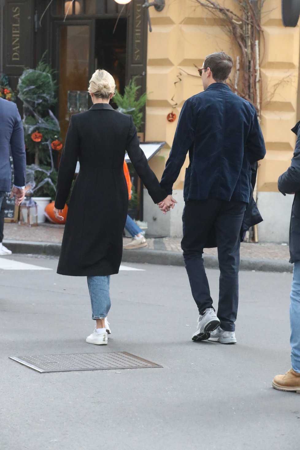 Ivanka Trumpová s manželem v Praze.