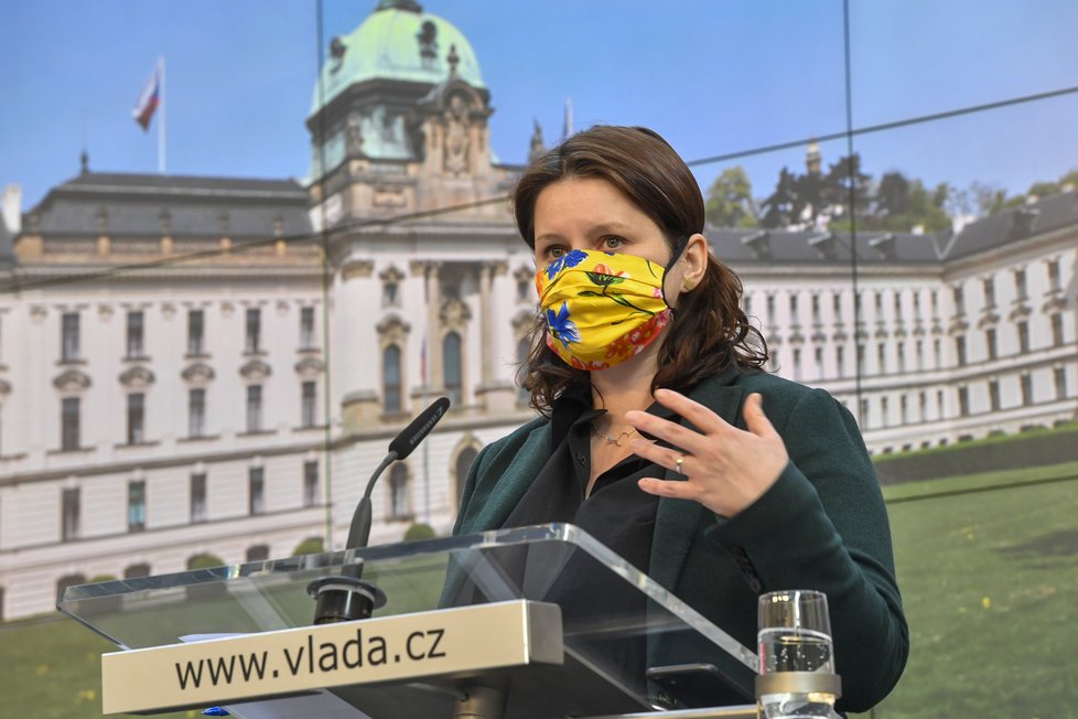 Ministryně práce a sociálních věcí Jana Maláčová