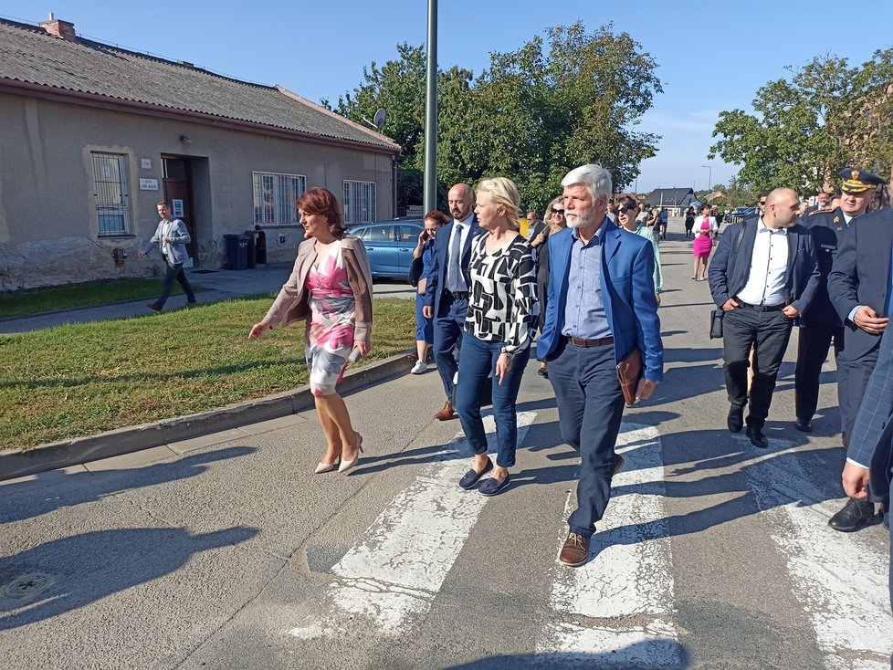Prezident Pavel během návštěvy v Jihomoravském kraji