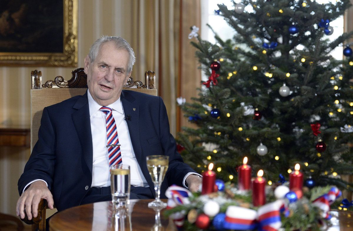 Prezident Miloš Zeman.