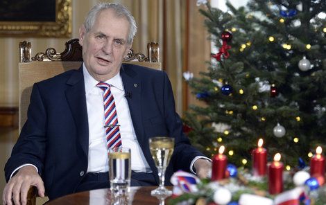 Prezident Miloš Zeman.