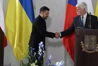 Pavel: „Podporovat Ukrajinu je správné!“ Zelenskyj děkoval: Jsme vděčni Česku! A kritizoval Rusy