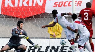 Česko - Peru 0:0. Čecha a spol. zachránila tyč