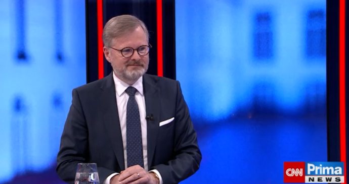 Premiér Petr Fiala