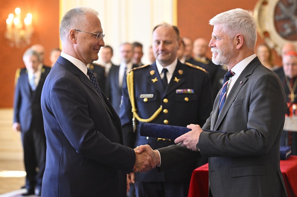Prezident Pavel jmenoval nové generály, (8.05.2023).