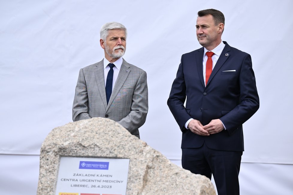 Prezident Petr Pavel na návštěvě Libereckého kraje (26. 04. 2023)