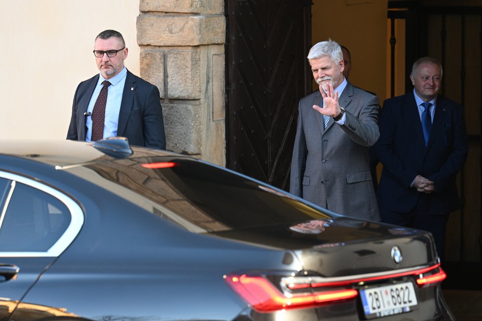 Maďarská prezidentka Katalin Nováková se na návštěvě České republiky setkala s Petrem Pavlem.