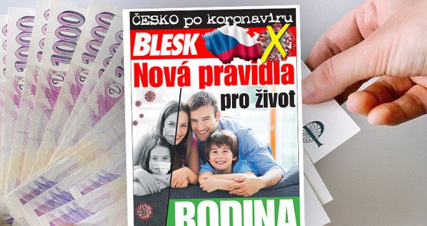 Koronavirová krize ohrozila rodiny, proti nouzi pomůže příručka! Už v pondělí ZDARMA v deníku Blesk!