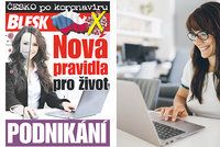 Příručka Česko po koronaviru s radami pro podnikatele! Už v pondělí zdarma v deníku Blesk