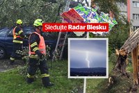 Po tropech a bouřích dorazily do Česka lijáky. Hrozí rozvodnění řek, sledujte radar Blesku