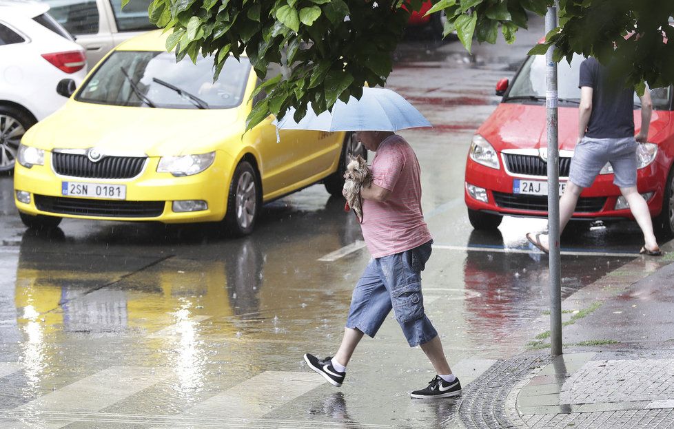 Na Moravě v neděli spadne až 30 mm srážek.