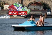 Do Česka se o víkendu vrátí léto, ale i s bouřkami, sledujte radar Blesku. A jak bude první školní den?