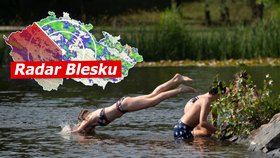 Vlna vedra se nevyhne ani Česku. Naměříme až 36 stupňů Celsia