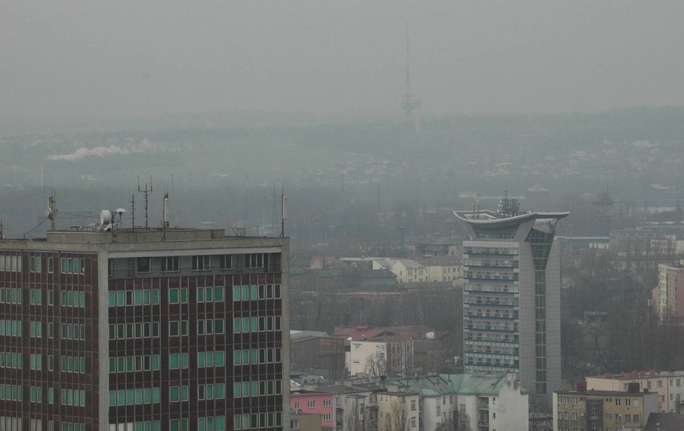 Smogová situace na Třinecku si loni vyžádala krizový stav