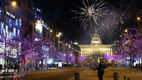 Silvestr v hlavním městě Česka: Takhle vítala Praha příchod roku 2020
