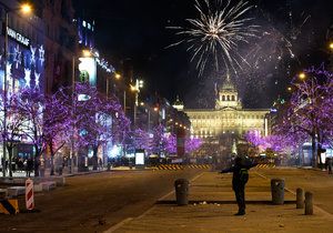 Silvestr v hlavním městě Česka: Takhle vítala Praha příchod roku 2020