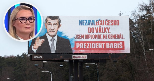 Černochová se ostře pustila do Babišovy kampaně: Z vojáků dělá bezmozky, sepsula ho za billboardy