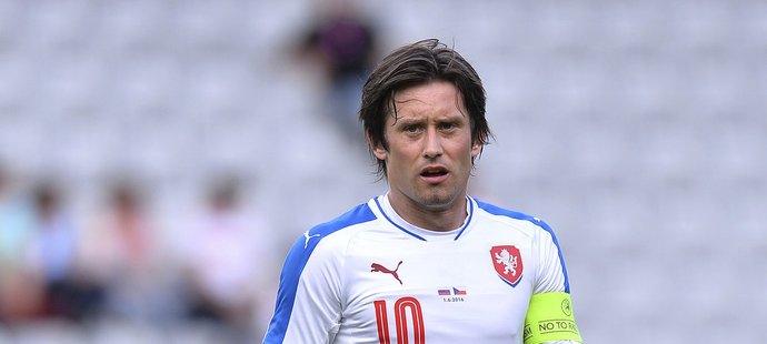 Kapitán české reprezentace Tomáš Rosický