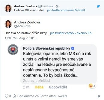 Mezi českými a slovenskými policisty se rozhořela „válka“.