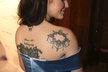 Celeste Buckingham se chlubila tetováním