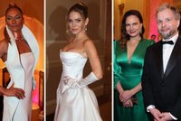 Největší pikantérie Česko-Slovenského plesu: Sexy »nevěsta« Verešová i chraptící Perkausová!