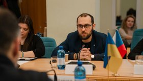 Delegace českého ministerstva zahraničí v čele se zmocněncem Tomášem Kopečným vyrazila jednat na Ukrajinu (12.2.2024)