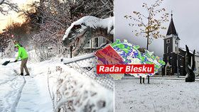 Budou v Česku bílé Vánoce? Sledujte radar Blesku.