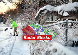 Budou v Česku bílé Vánoce? Sledujte radar Blesku.