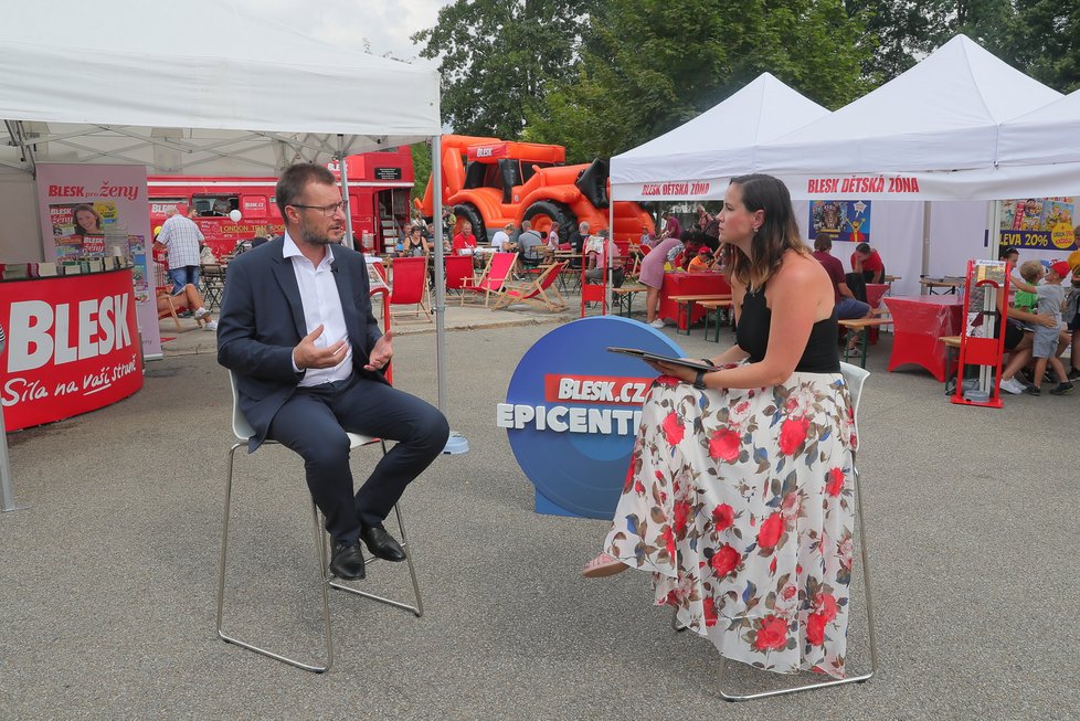 Ministr zemědělství Zdeněk Nekula v pořadu Epicentrum (25.08.2022)