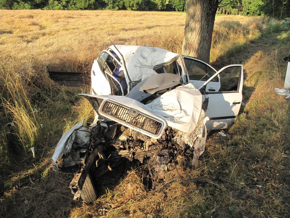 Zatím poslední oběť na jihu Čech zemřela ve středu na Táborsku. Vůz narazil ve velké rychlosti do stromu. Spolujezdec zahynul namístě, řidič je v nemocnici.