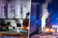 Požár sauny v Horní Plané: 5 hasičů skončilo v nemocnici!