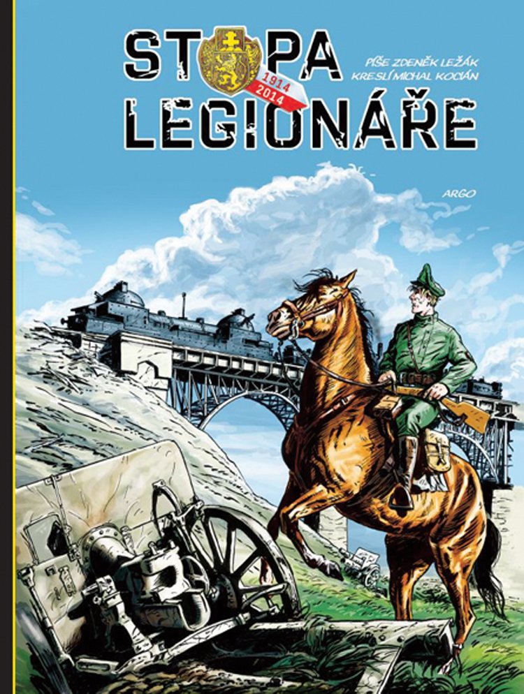 O čs. legionářích se dozvíte i v komiksových knihách Stopa legionáře