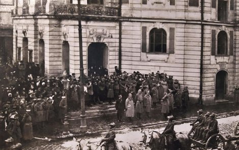 Československé armádní jednotky na Slovensku v roce 1919.