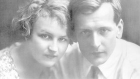 Rodiče Jiřiny, Maria a Jan Švermovi