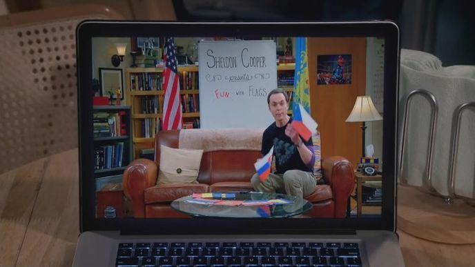 Sheldon Cooper vysvětluje, že rozpad Československa byla chyba