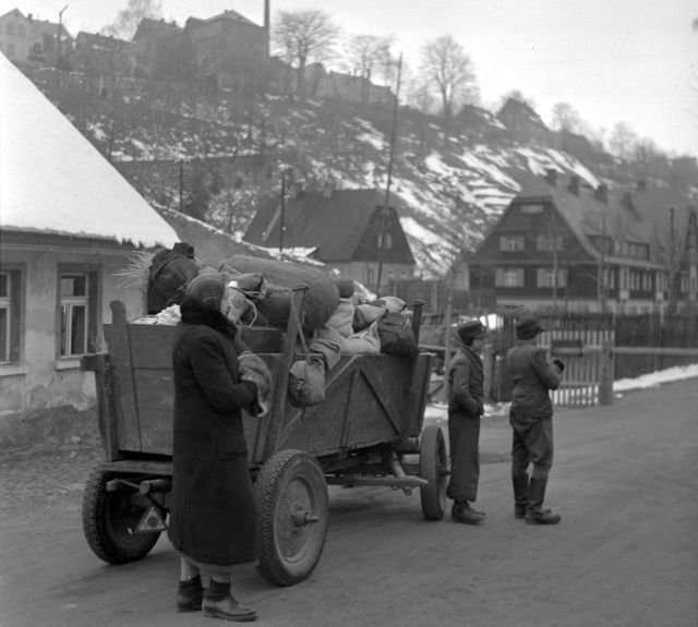 Československo 1945-1946 a masivní odsun Němců.